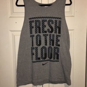 Nike tank top “FRESH TO THE FLOOR”